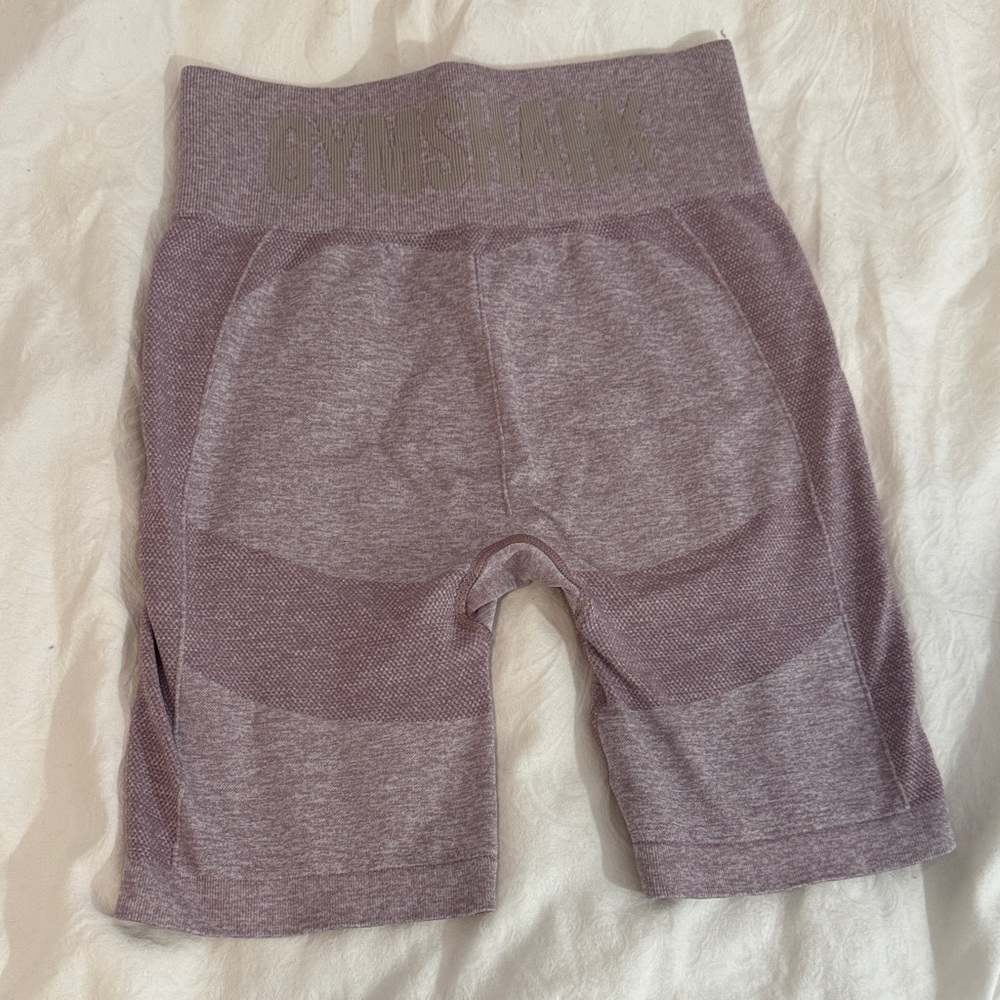 Gymshark Heathered Purple Seamless Shorts